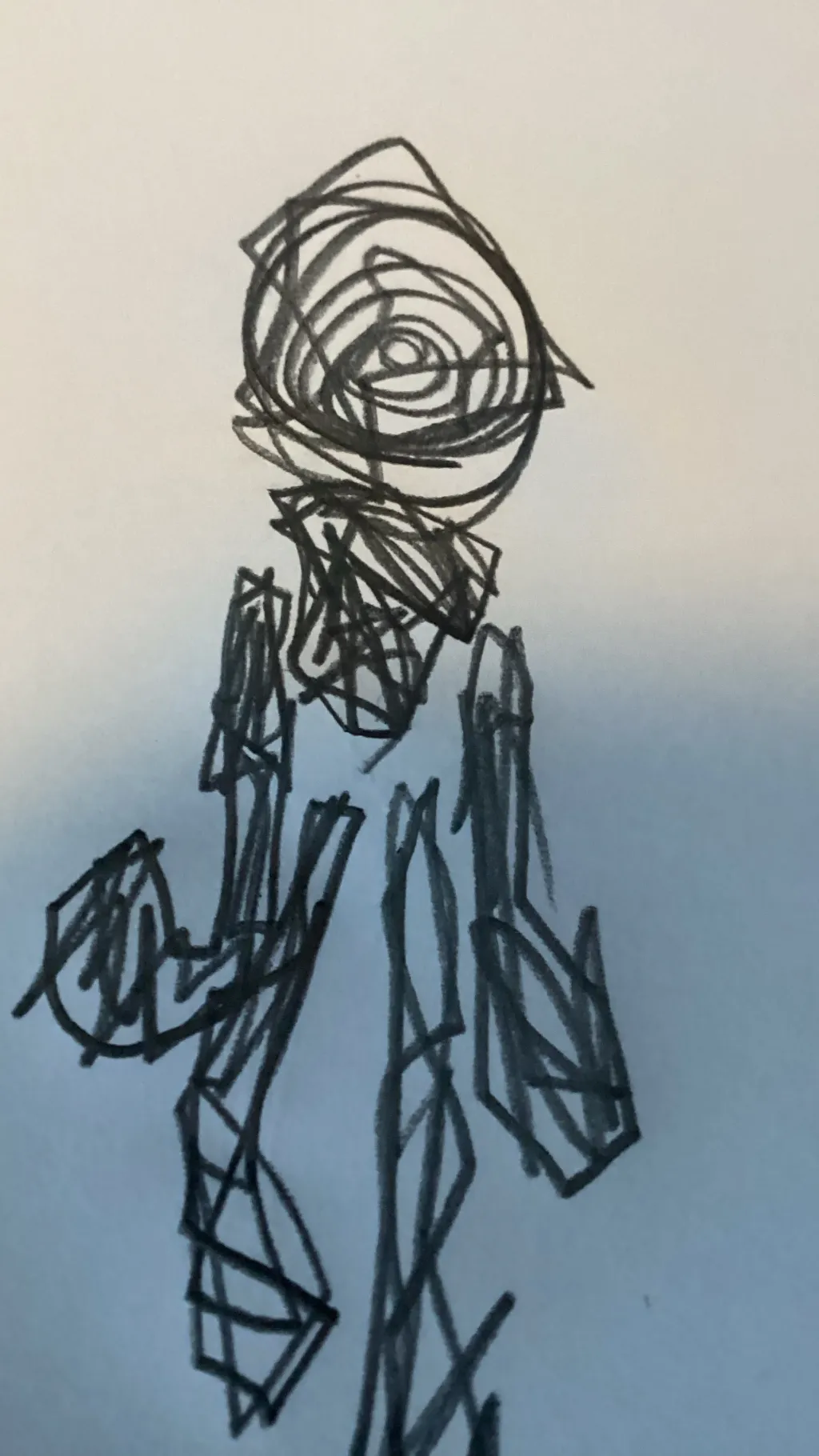 ai character: Scribbles  background