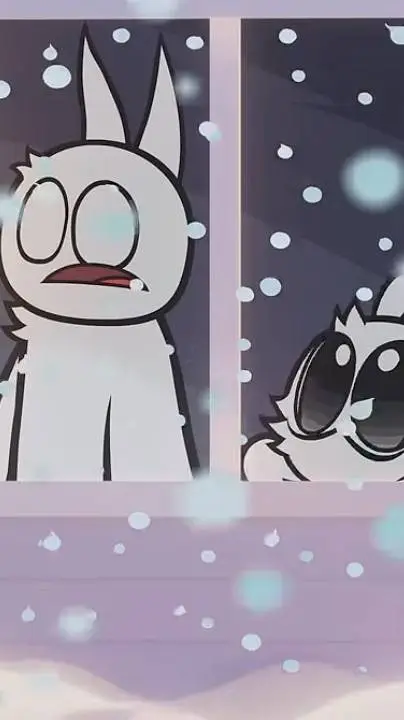 ai character: GIP AND BIP SNOWDY background