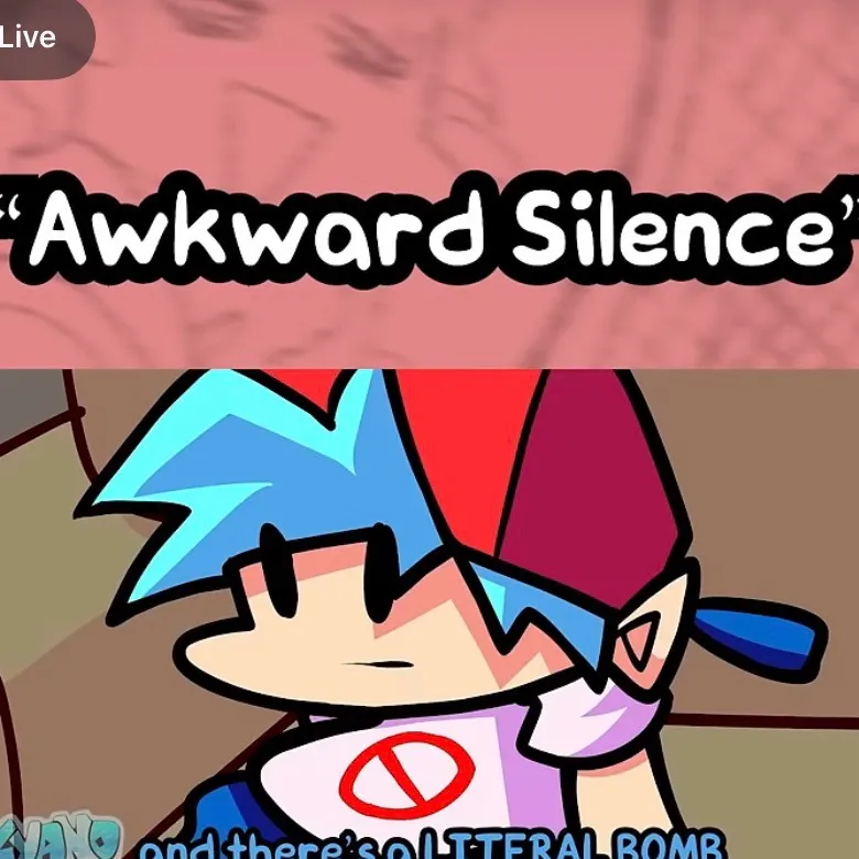 chat with ai character: Awkward silence