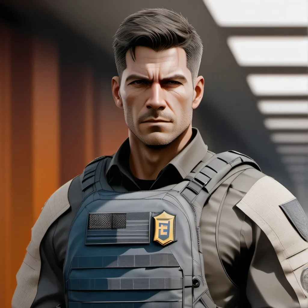 chat with ai character: strażnik FBI 