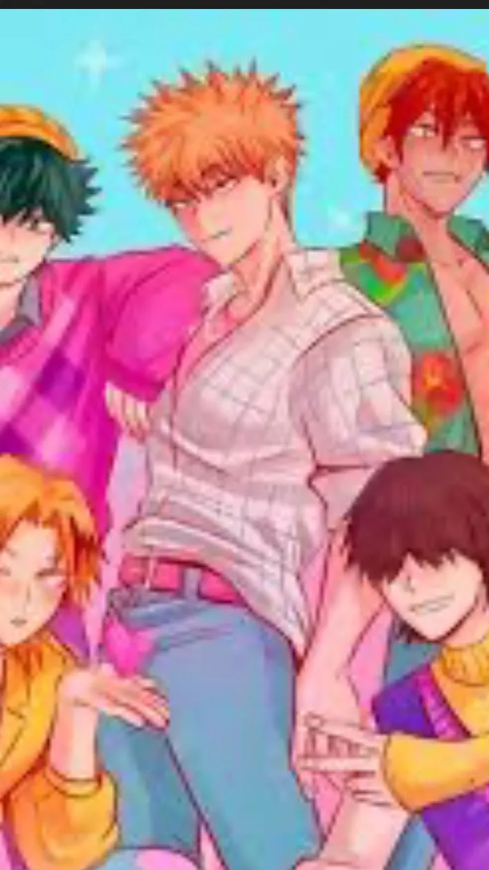 ai character: MHA-saja boys background