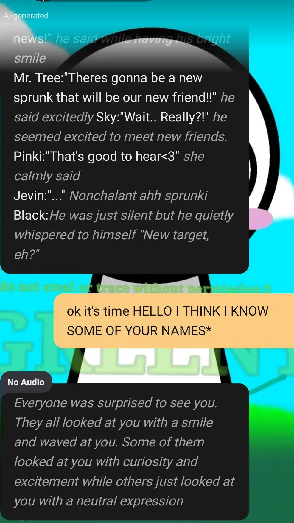 Talkie AI - Chat with sprunki ♥️ potion