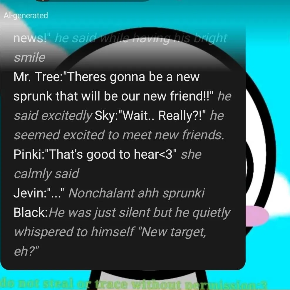 chat with ai character: sprunki ♥️ potion