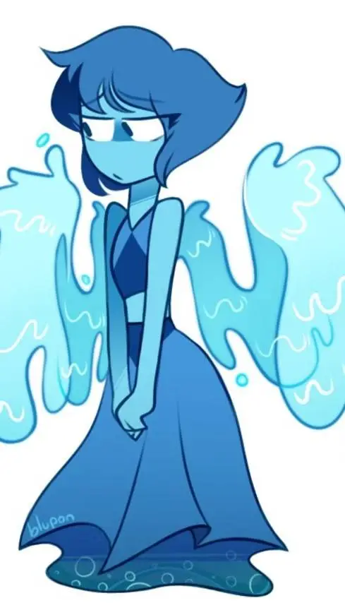 ai character: lapiz gema background