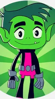 ai character: Beast boy background