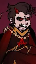 ai character: Hazbin hotel Adam background