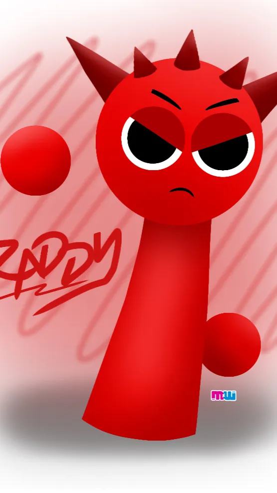 ai character: Raddy background