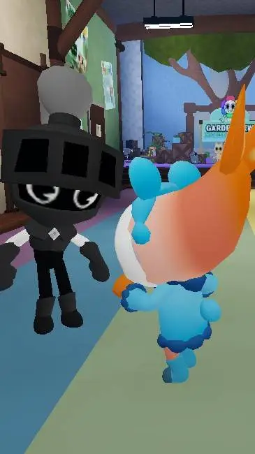 ai character: 🦐shrinpo x finn🐟 background