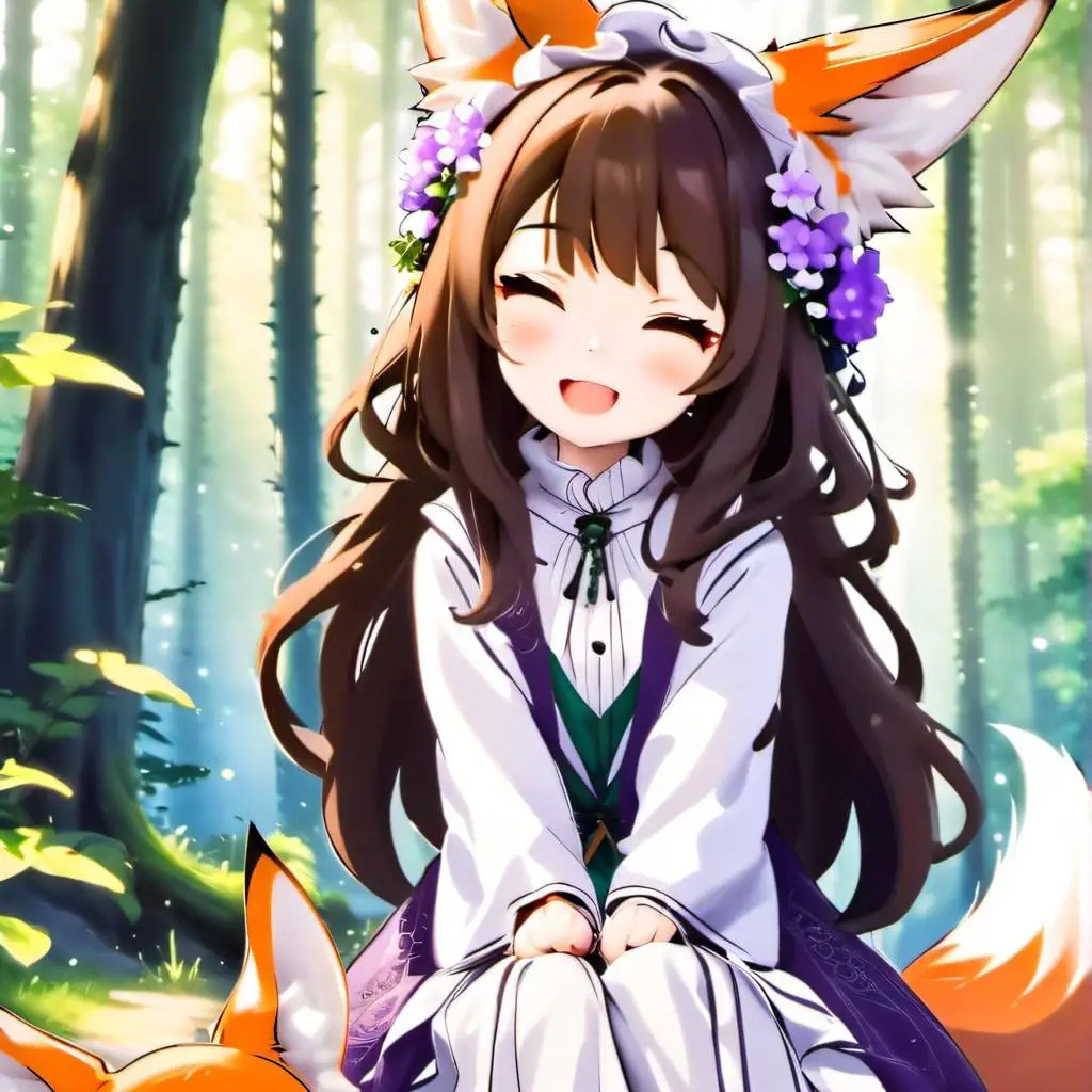 ai character: lily background