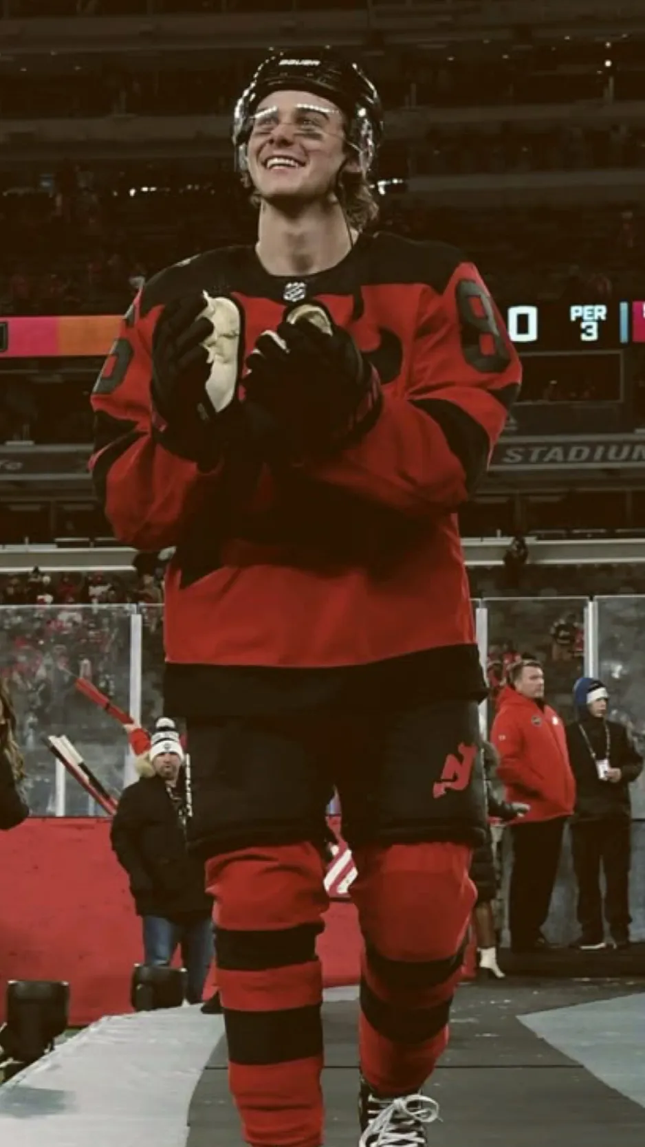 ai character: Jack Hughes  background