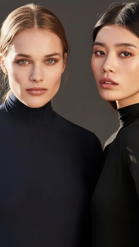 ai character: Cara and Leia background