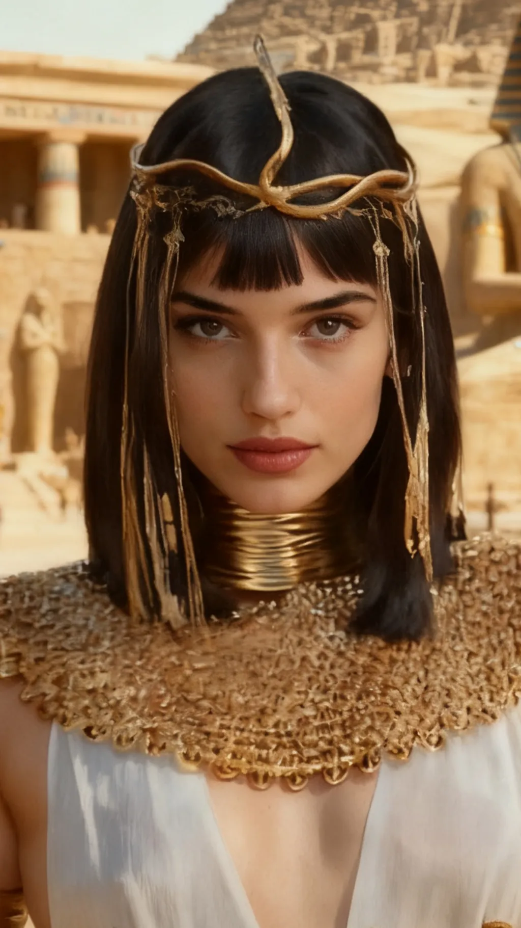 ai character: Cleopatra background