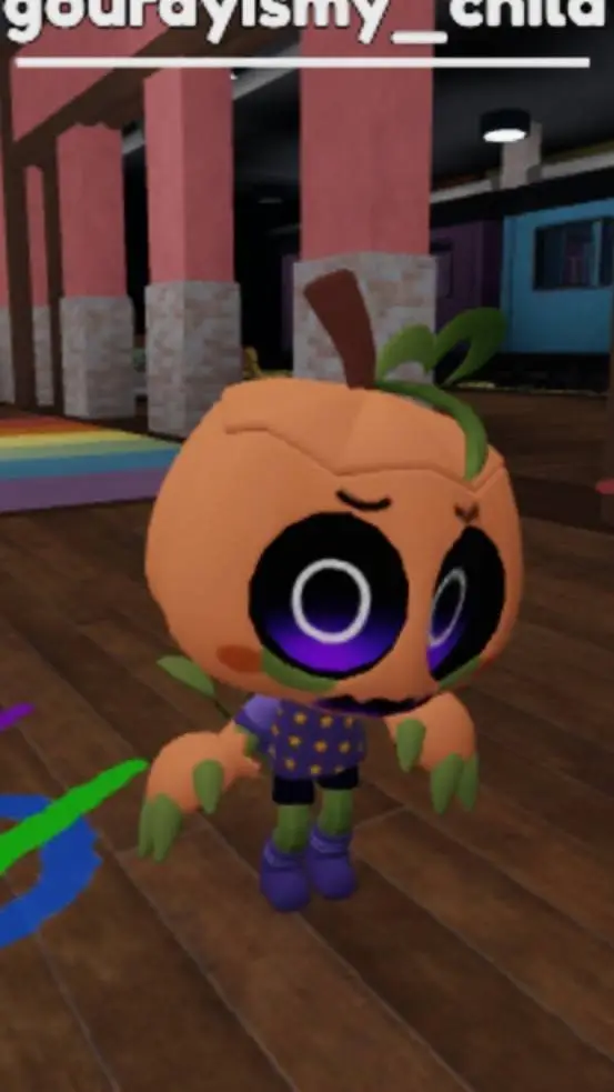 ai character: gourdy!! (from dw) background