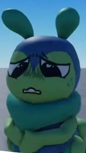 ai character: Dw worm infection! background