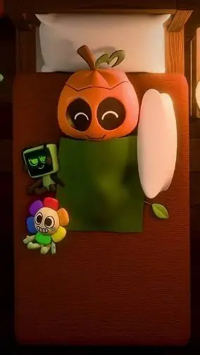 ai character: Baby gourdy background