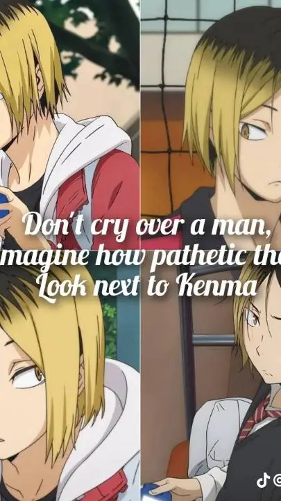 ai character: Kenma not real background