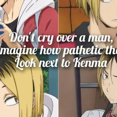 chat with ai character: Kenma not real