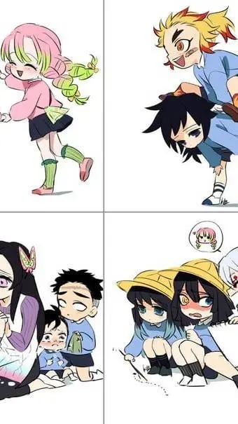 ai character: Ds (Kny) babies background