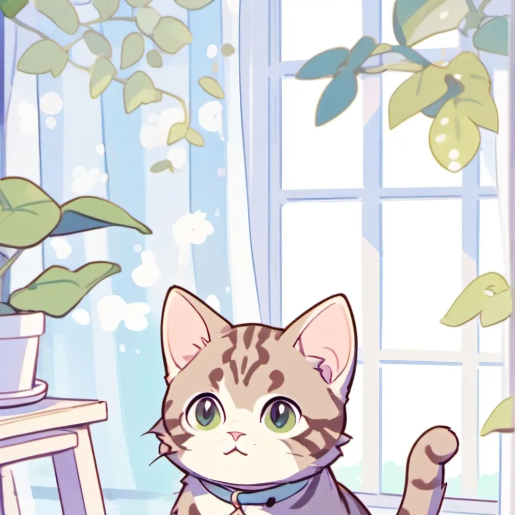 chat with ai character: cat