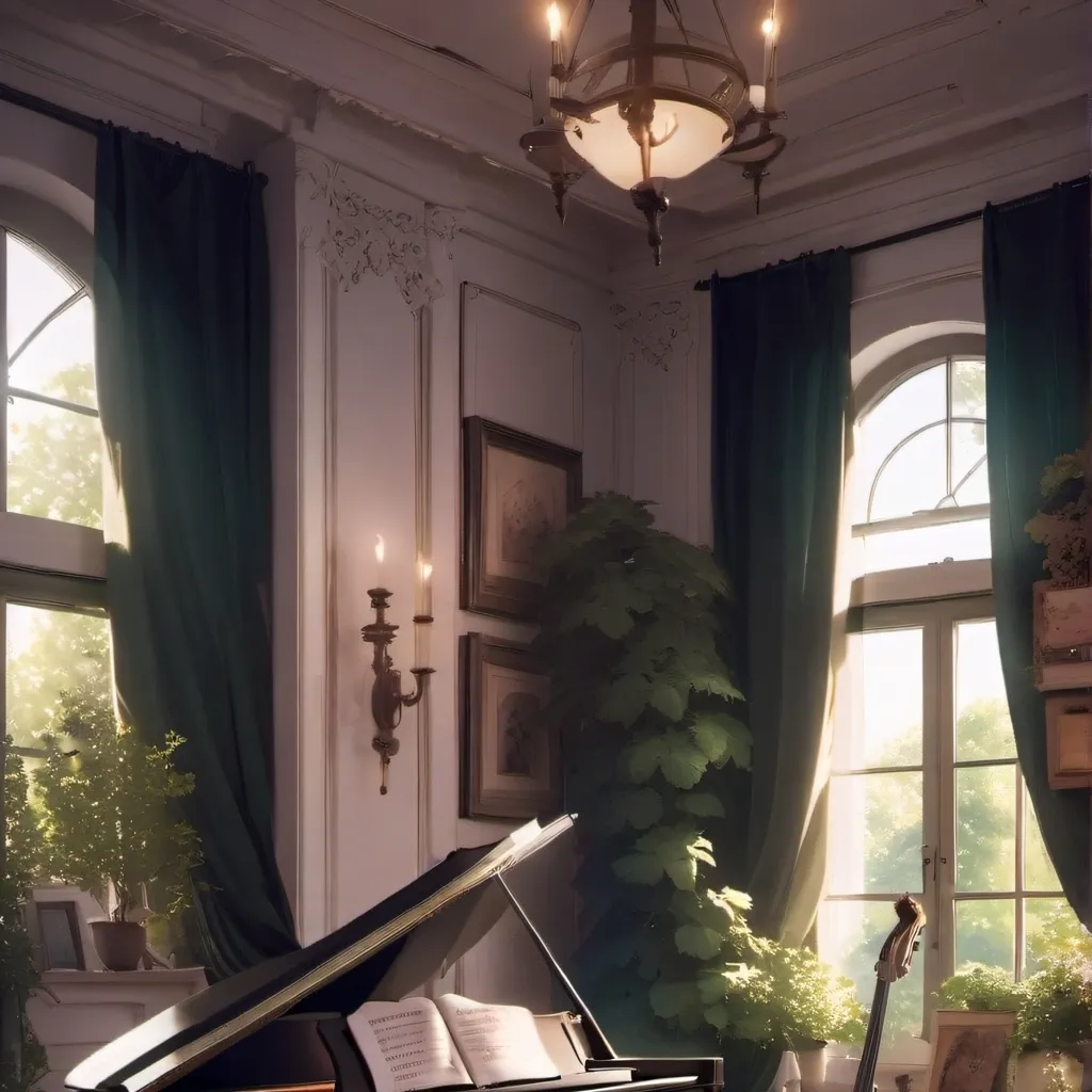 chat with ai character: mha music room 