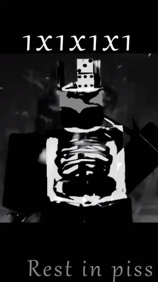 ai character: 1x1x1x1 died background