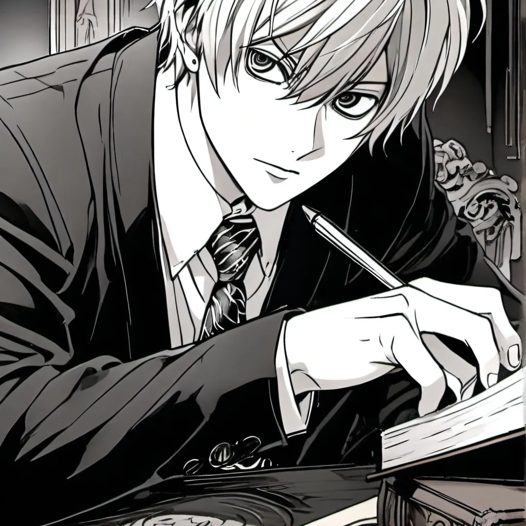 chat with ai character: Death note