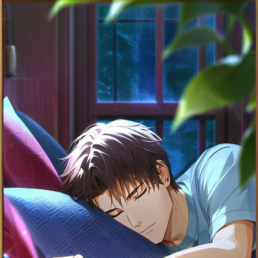 chat with ai character: Sleep over