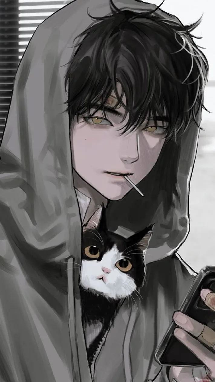 ai character: koda. — 🐈‍⬛ background