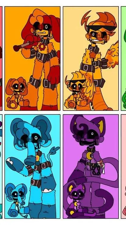 ai character: Smiling Critters  background