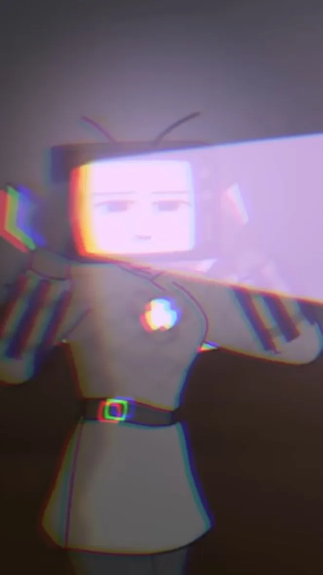 ai character: Titan TV woman background