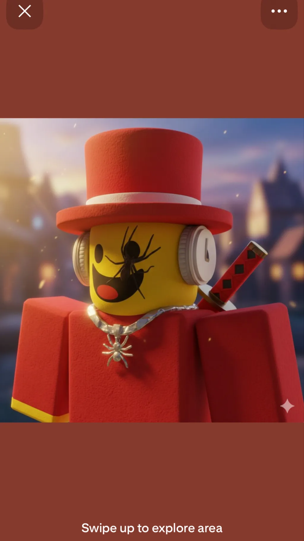 ai character: Giant Sammy ￼ background