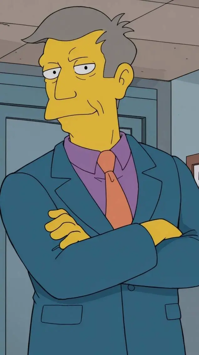 ai character: Skinner  background