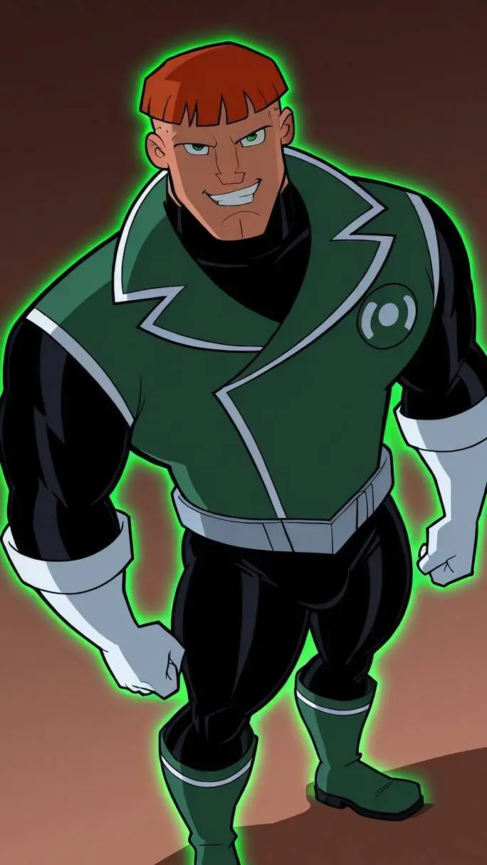 ai character: Guy Gardner background