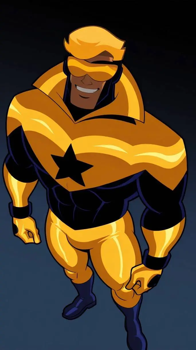 ai character: Booster Gold background