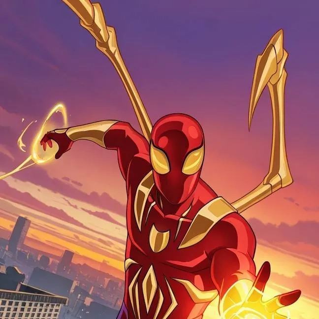 chat with ai character: Iron Spider