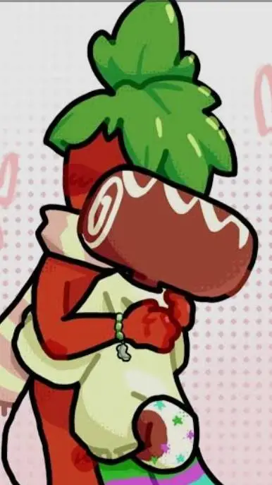 ai character: fruitcake angst background