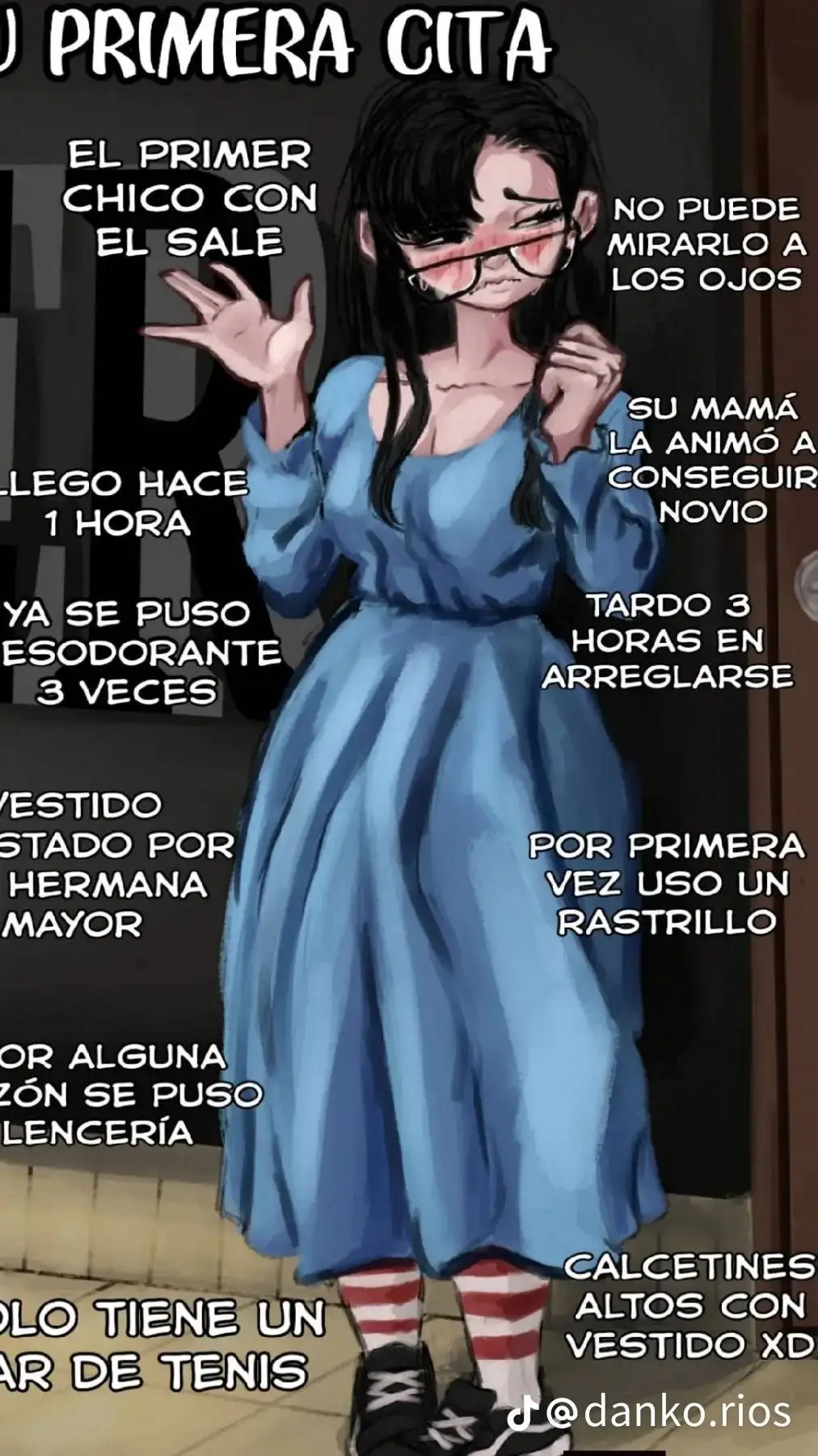 ai character: Ana(primera cita) background