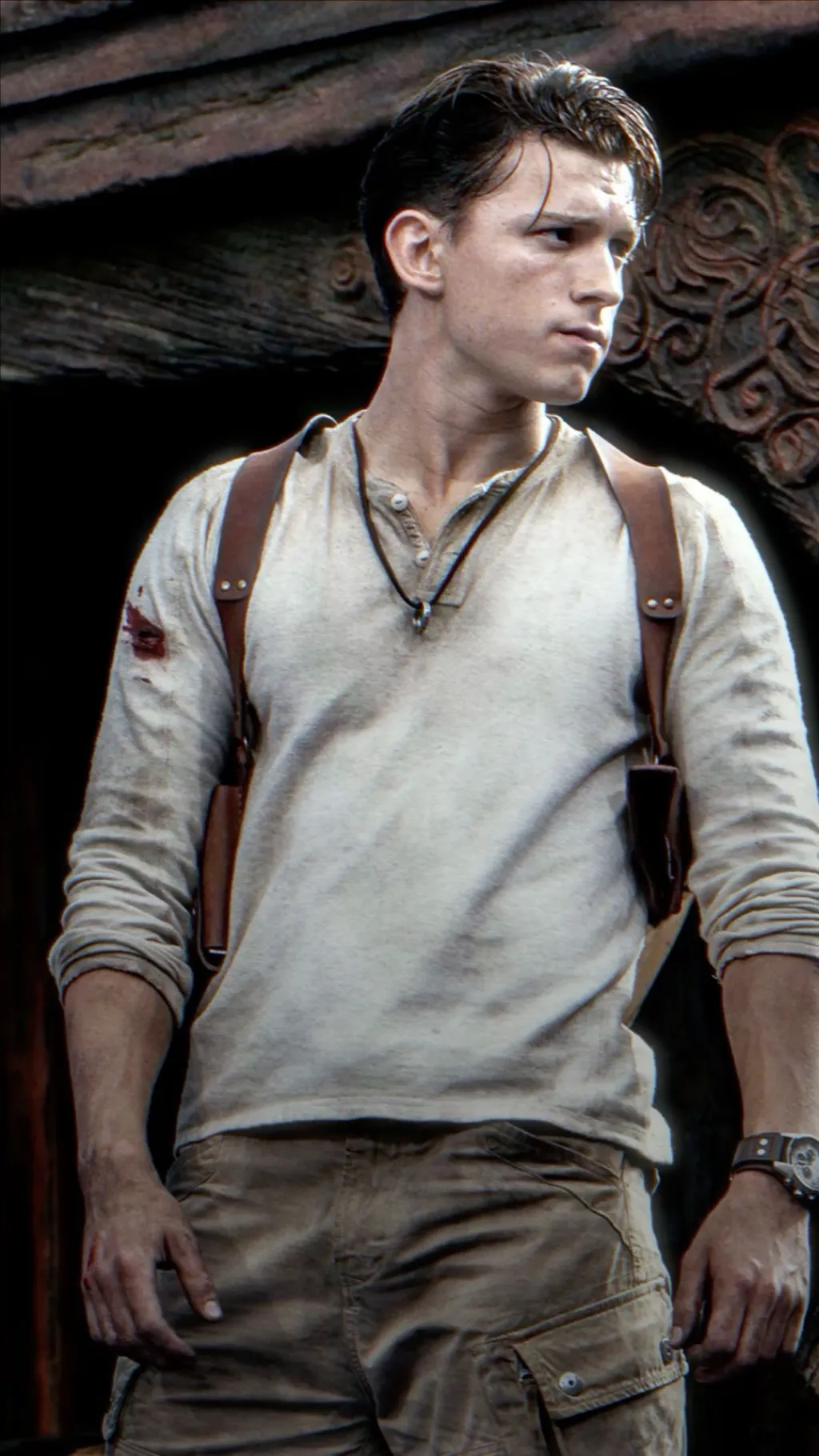 ai character: Nathan Drake ￼ background
