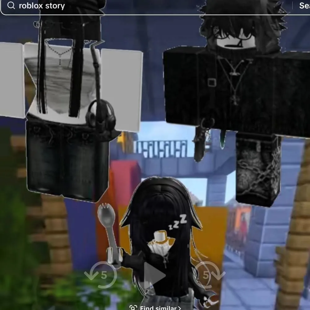 chat with ai character: Roblox story