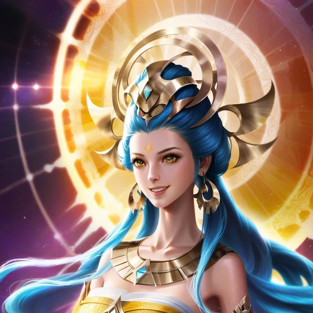 chat with ai character: Gold goddess