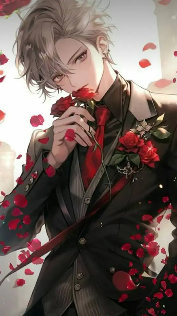 ai character: ☆•Asher•☆ background