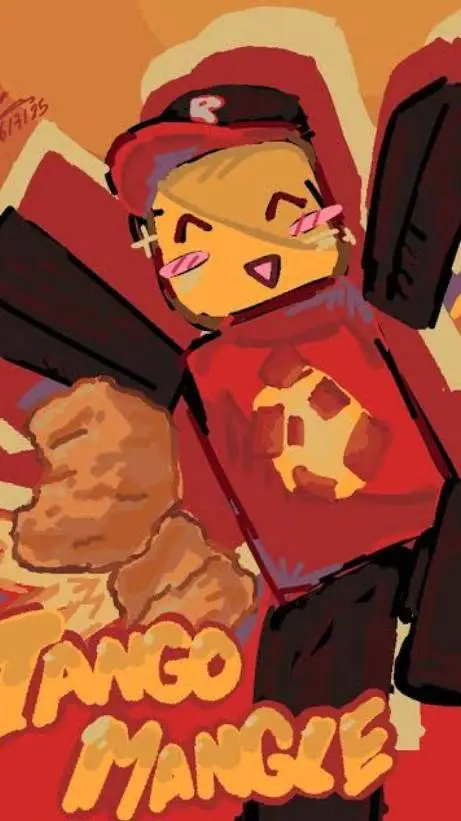 ai character: tangomangle!  background