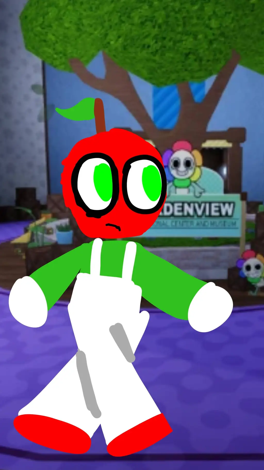 ai character: dandy's verse!  background