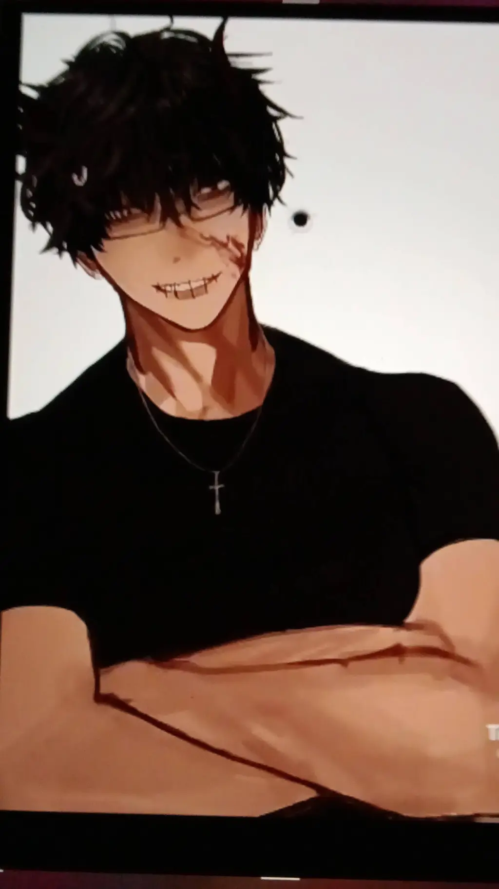 ai character: slender background