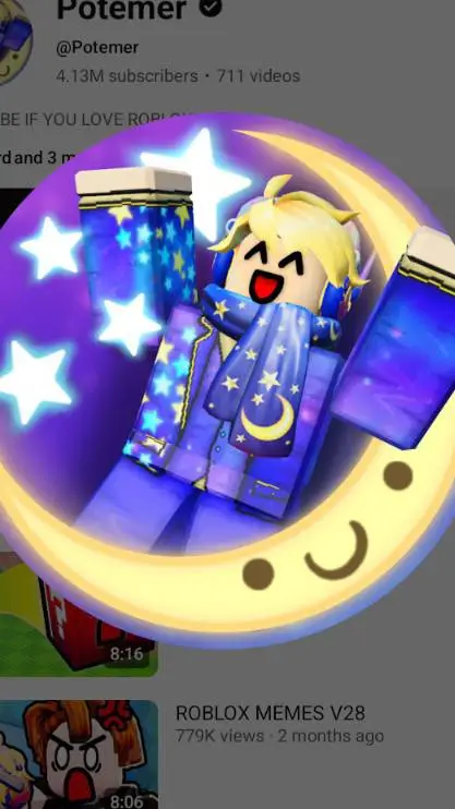 ai character: potemore  background