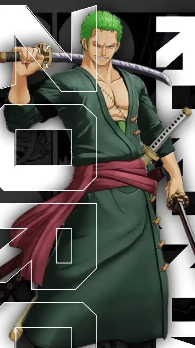 ai character: Zoro background