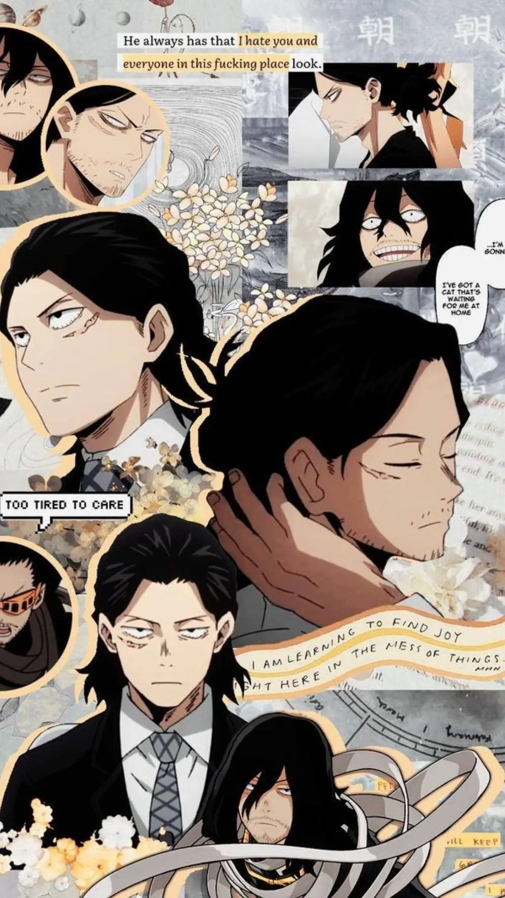 ai character: Aizawa  background