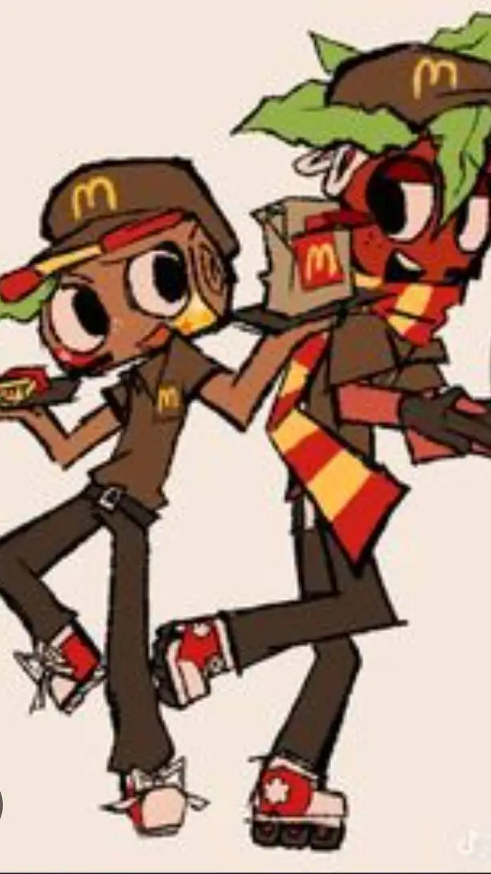 ai character: Cosmo and Sprout. background