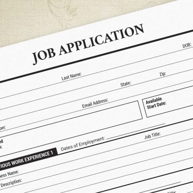 chat with ai character: Job application 