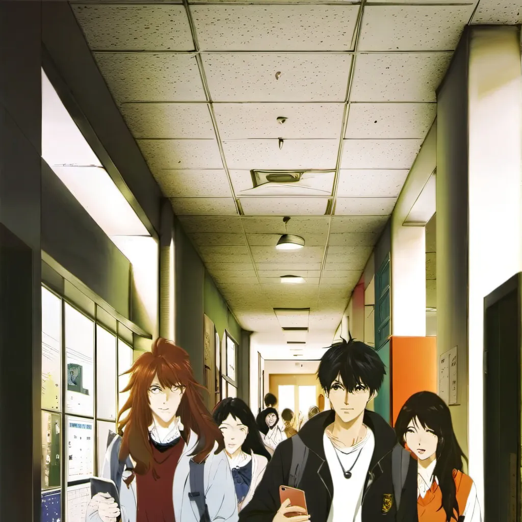 chat with ai character: -school!🫶